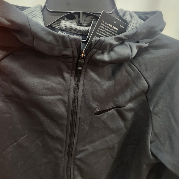 NWT Nike Boys Dri Fit Hoodie Charcoal Size XL - Picture 2 of 4